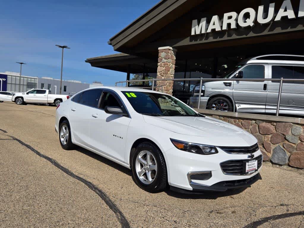 Used 2018 Chevrolet Malibu 1LS with VIN 1G1ZB5ST8JF284362 for sale in Barrington, IL