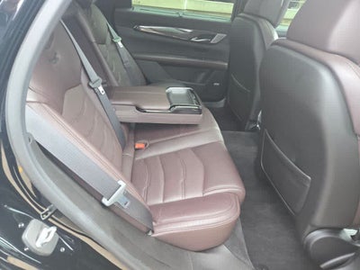 2019 Cadillac CT6-V DARK AUBURN / JET BLACK