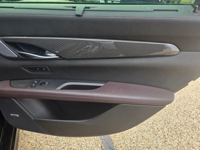 2019 Cadillac CT6-V DARK AUBURN / JET BLACK