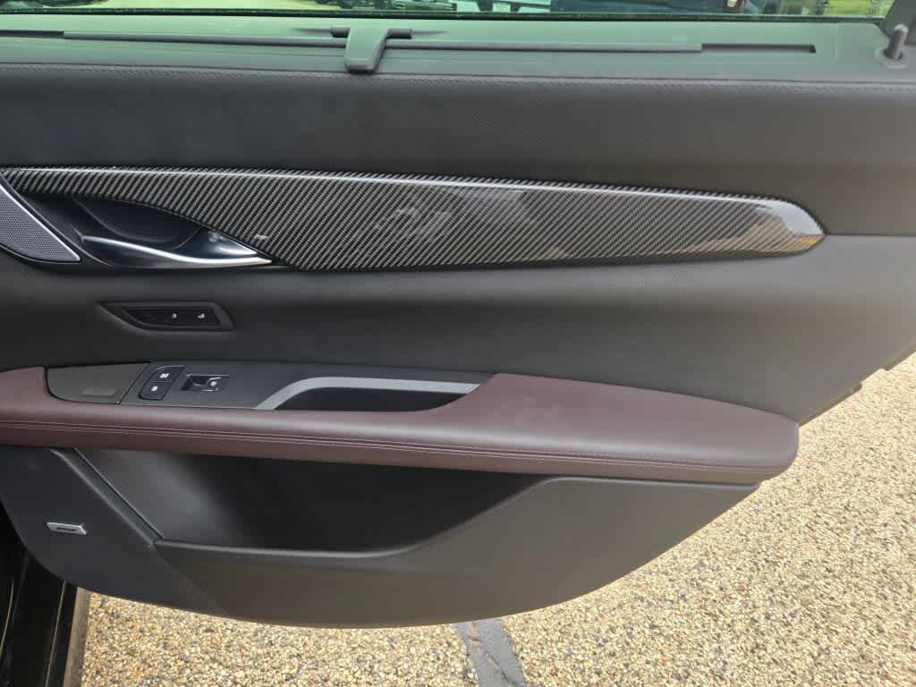 2019 Cadillac CT6-V DARK AUBURN / JET BLACK