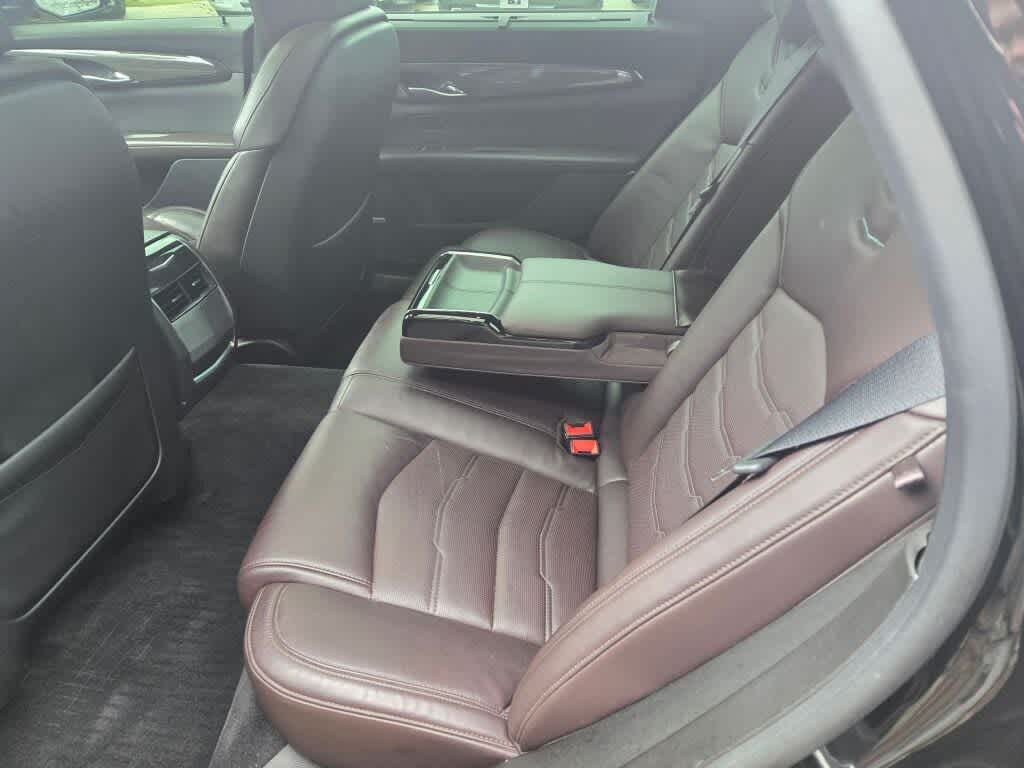 2019 Cadillac CT6-V DARK AUBURN / JET BLACK