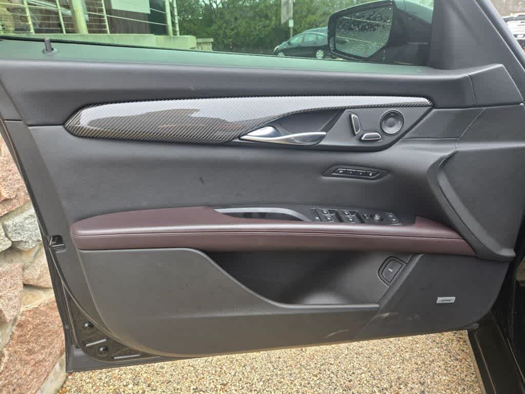 2019 Cadillac CT6-V DARK AUBURN / JET BLACK