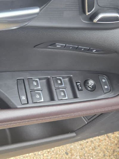 2019 Cadillac CT6-V DARK AUBURN / JET BLACK