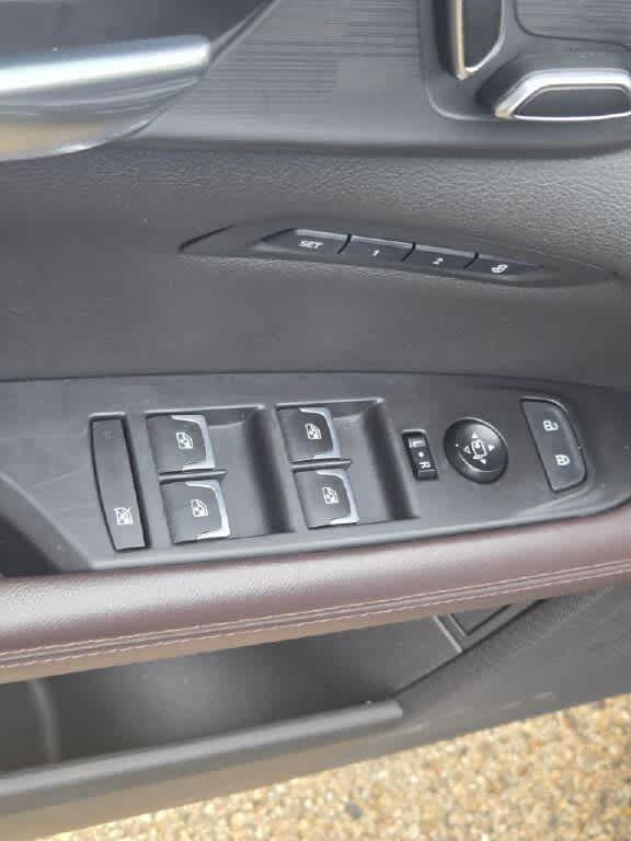 2019 Cadillac CT6-V DARK AUBURN / JET BLACK