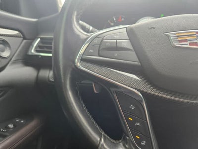 2019 Cadillac CT6-V DARK AUBURN / JET BLACK