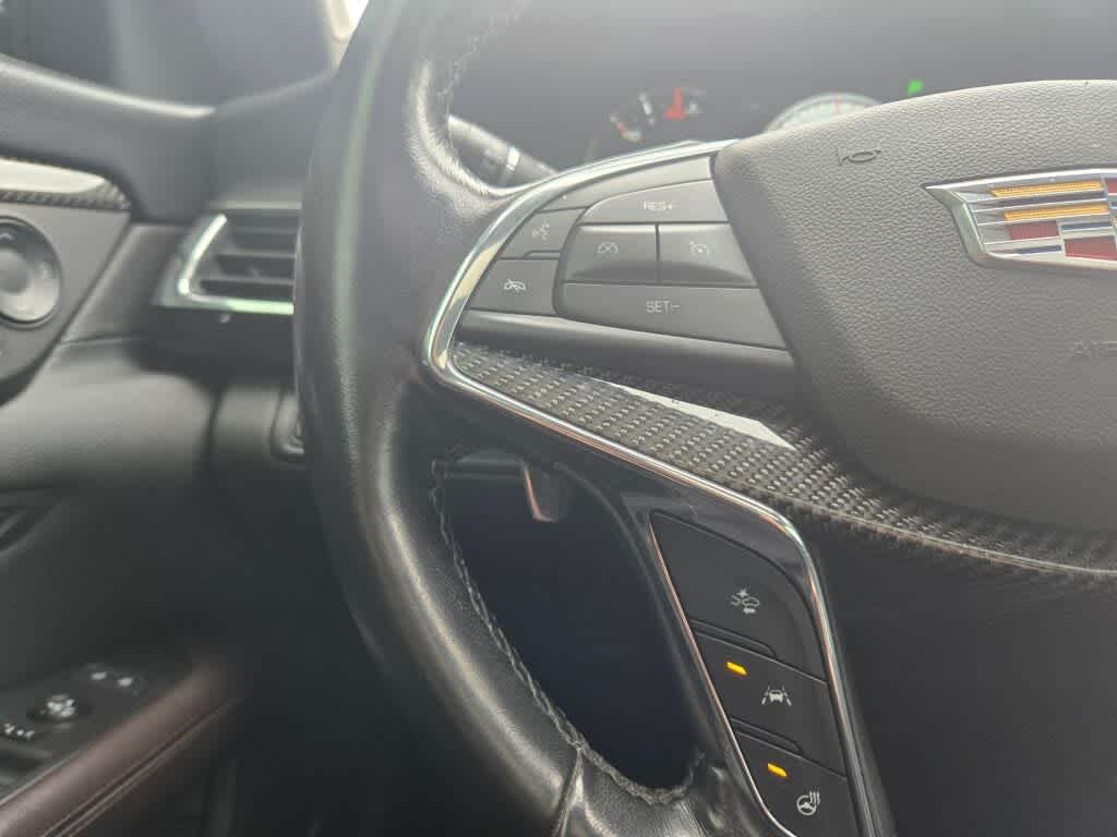 2019 Cadillac CT6-V DARK AUBURN / JET BLACK