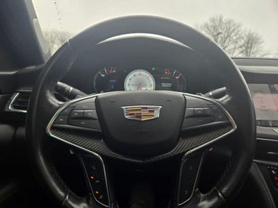 2019 Cadillac CT6-V DARK AUBURN / JET BLACK