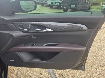 2019 Cadillac CT6-V DARK AUBURN / JET BLACK