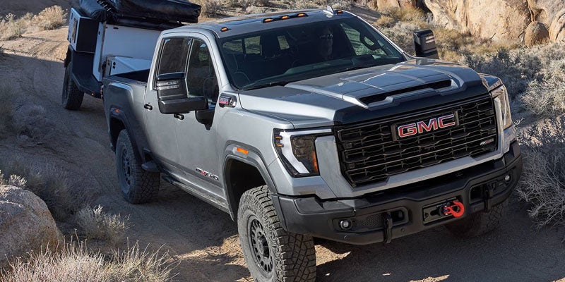 2026 GMC Sierra 2500 HD climbing Hills