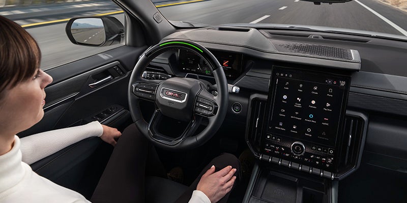 2026 GMC Acadia interior look